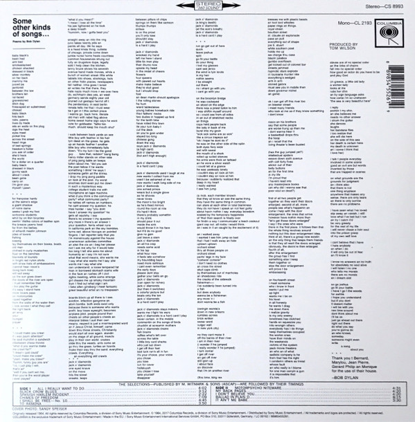 Bob Dylan - Another Side Of Bob Dylan | Columbia (CL 2193) - 2
