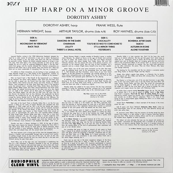 Dorothy Ashby - Hip Harp On A Minor Groove | Doxy (ACV4009) - 2