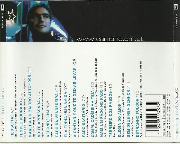 Camané - Pelo Dia Dentro | EMI (7243 5 36798 2 8) - 3 Camané - Pelo Dia Dentro | EMI (7243 5 36798 2 8) - 3