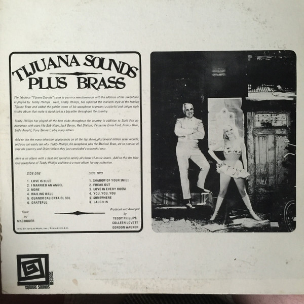 Teddy Phillips And The Mexicali Brass - Tijuana Sounds Plus Sax | Square Sounds Records (SS-3601) - 2 Teddy Phillips And The Mexicali Brass - Tijuana Sounds Plus Sax | Square Sounds Records (SS-3601) - 2