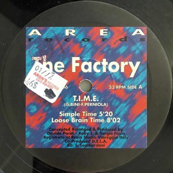 The Factory - T.I.M.E. | Area Records (OUT 3666)