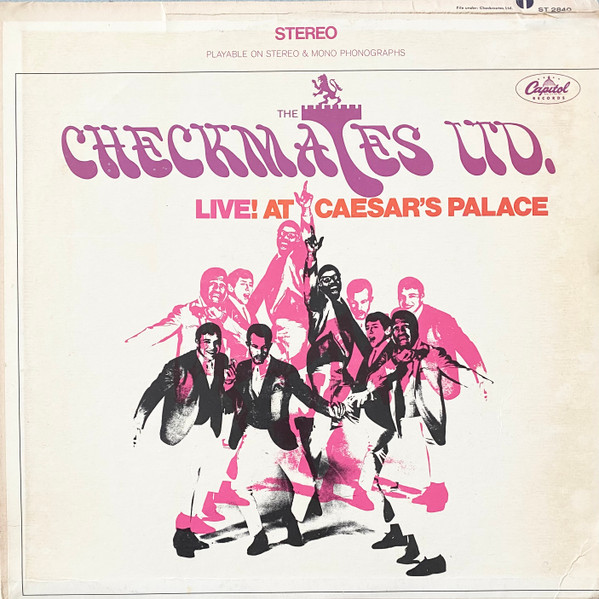 The Checkmates Ltd. - Live! At Caesar's Palace | Capitol Records (ST-2840) - main