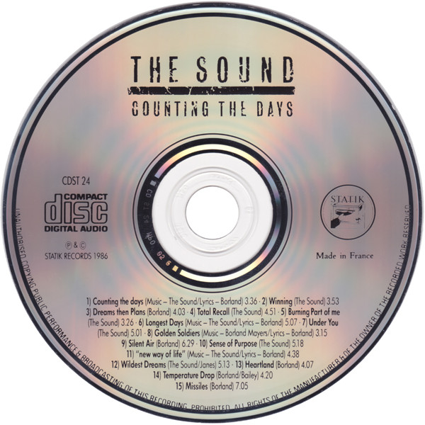 The Sound - Counting The Days | Statik Records (CDST 24) - 3 The Sound - Counting The Days | Statik Records (CDST 24) - 3