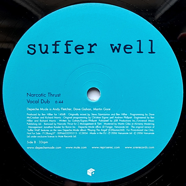 Depeche Mode - Suffer Well | Mute (P12Bong37) - 4 Depeche Mode - Suffer Well | Mute (P12Bong37) - 4