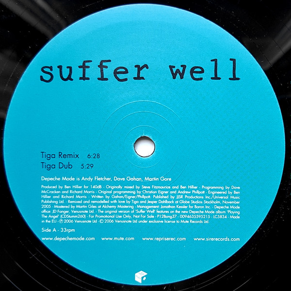 Depeche Mode - Suffer Well | Mute (P12Bong37) - 3 Depeche Mode - Suffer Well | Mute (P12Bong37) - 3