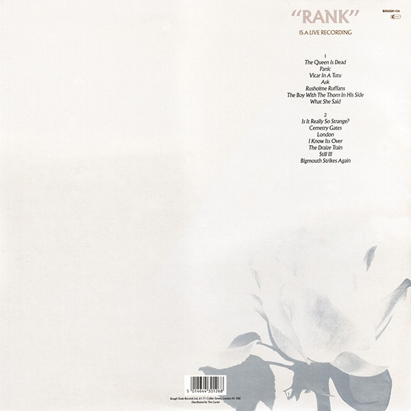 The Smiths - Rank | Rough Trade (ROUGH 126) - 3