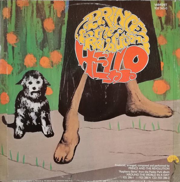 Prince And The Revolution - Raspberry Beret (Extended Remix) / Hello (Extended Remix) | Paisley Park (W8929T) - 2 Prince And The Revolution - Raspberry Beret (Extended Remix) / Hello (Extended Remix) | Paisley Park (W8929T) - 2