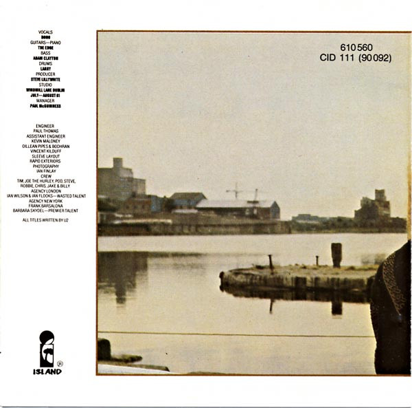 U2 - October | Island Records (610 560) - main