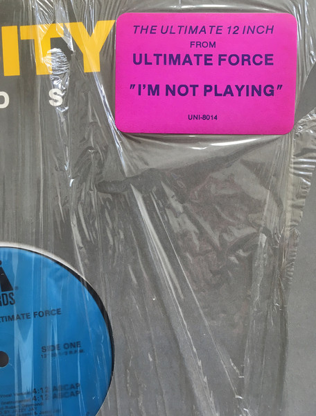 Ultimate Force - I'm Not Playing | Strong City Records (UNI-8014) - 3