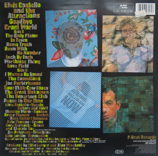 Elvis Costello & The Attractions - Goodbye Cruel World | F-Beat Records (ZL70317) - 3 Elvis Costello & The Attractions - Goodbye Cruel World | F-Beat Records (ZL70317) - 3
