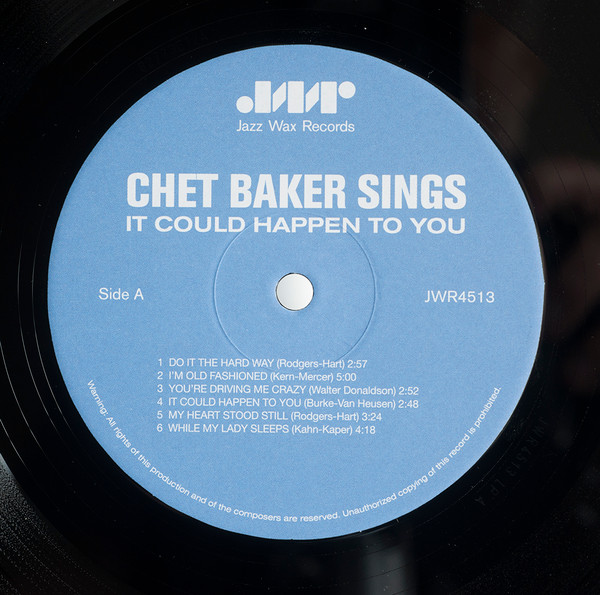 Chet Baker - It Could Happen To You | Jazz Wax Records (JWR 4513) - 3 Chet Baker - It Could Happen To You | Jazz Wax Records (JWR 4513) - 3