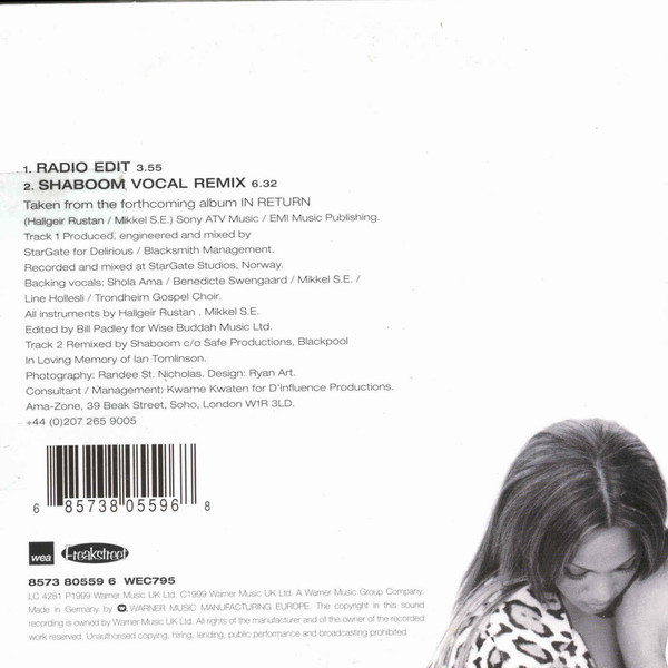 Shola Ama - Still Believe | WEA (8573 80559 6) - 2