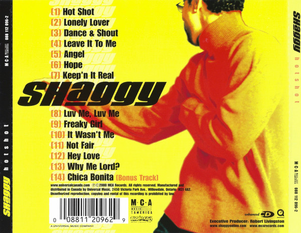 Shaggy - Hot Shot | MCA Records (088 112 096-2) - 2