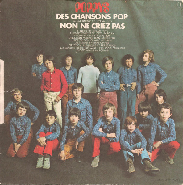 Poppys - Des Chansons Pop / Non Ne Criez Pas | Barclay (61.490 L) - 2