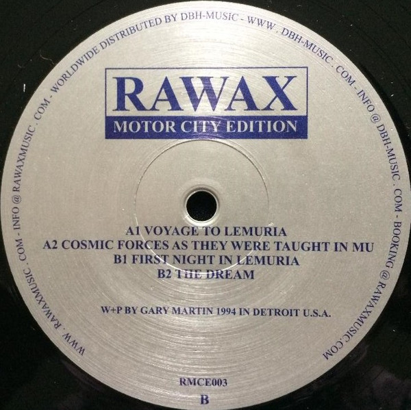 Gigi Galaxy - Lemuria EP | Rawax (RMCE003)