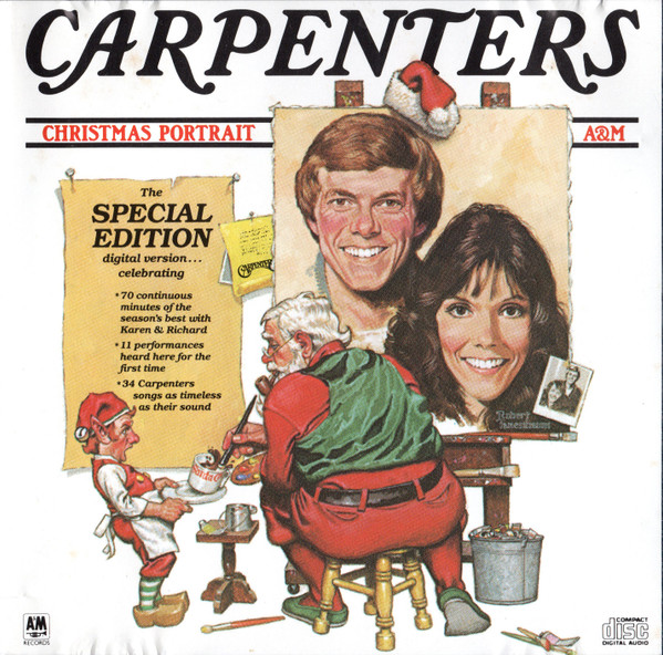 Carpenters - Christmas Portrait | A&M Records (CD 5173 DIDX 186)