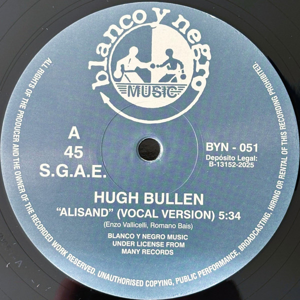Hugh Bullen - Alisand | Blanco Y Negro (BYN 051) - 3