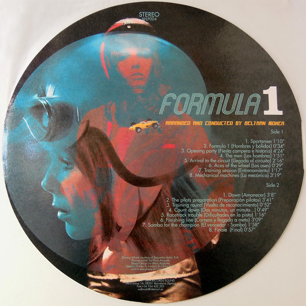Rafael Beltrán Moner - Formula 1 | Wah Wah Records (WLP004) - 2 Rafael Beltrán Moner - Formula 1 | Wah Wah Records (WLP004) - 2