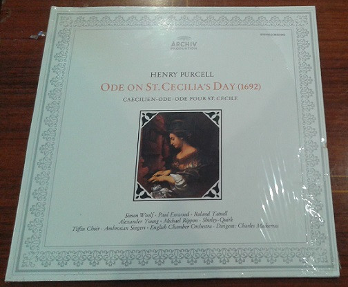 Henry Purcell - Ode On St. Cécilia's Day | Archiv Produktion (2533 042) - main