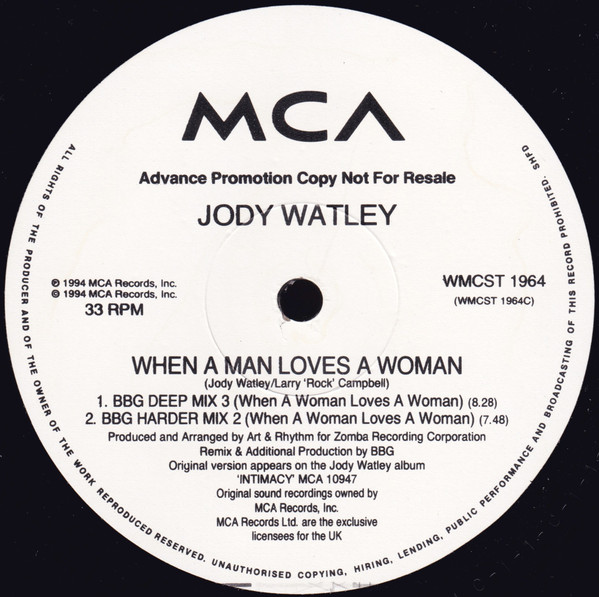 Jody Watley - When A Man Loves A Woman | MCA Records (wmcst 1964) - 4 Jody Watley - When A Man Loves A Woman | MCA Records (wmcst 1964) - 4