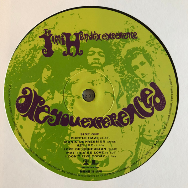 The Jimi Hendrix Experience - Are You Experienced | Music On Vinyl (MOVLP724) - 2