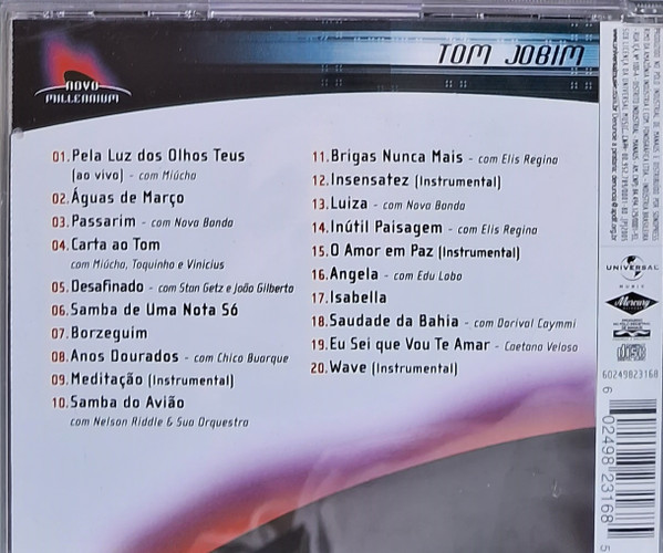 Antonio Carlos Jobim - Novo Millennium - 20 Músicas Para Uma Nova Era | Universal Music (60249823168) - 2
