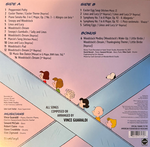 Vince Guaraldi - It's The Easter Beagle, Charlie Brown! (Original Soundtrack Recording) | Lee Mendelson Film Productions (LM25EB01) - 2