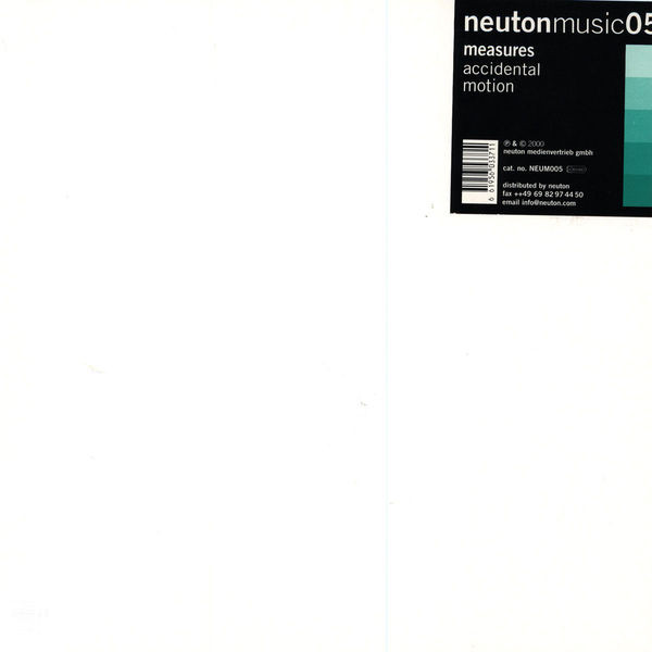 Measures - Accidental Motion | Neutonmusic (NEUM 005)