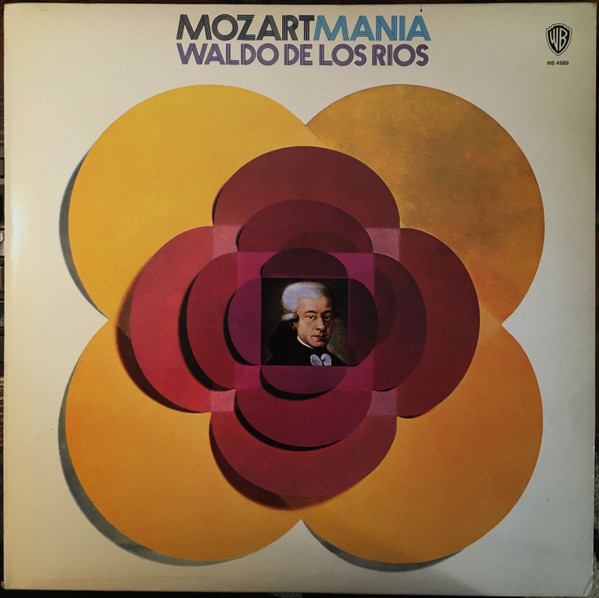 Wolfgang Amadeus Mozart - Waldo De Los Rios - Mozartmania | Warner Bros. Records (WS 4589) - main