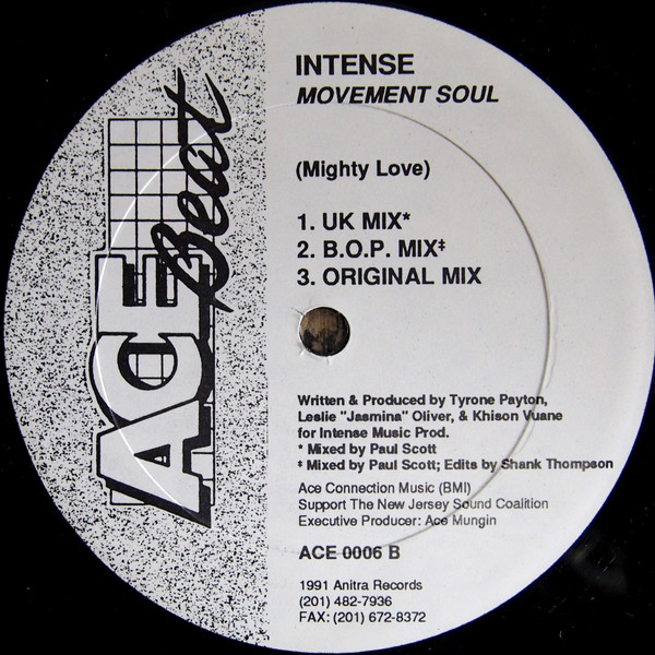 Intense - Movement Soul | Ace Beat Records (ACE 0006) - 2 Intense - Movement Soul | Ace Beat Records (ACE 0006) - 2