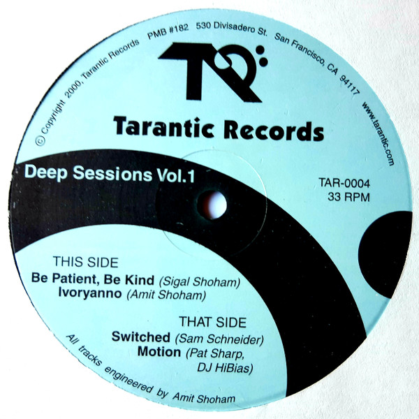 Various - Deep Sessions Vol. 1 | Tarantic Records (TAR 0004)