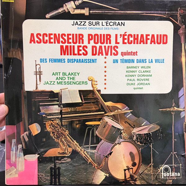The Miles Davis Quintet / Art Blakey & The Jazz Messengers / Barney Wilen - Jazz Sullo Schermo | Fontana (680.242 ML) - main