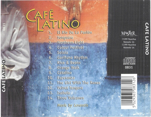 Levantis - Café Latino (Impressions From Latin America) | MasterTone (0831) - 3