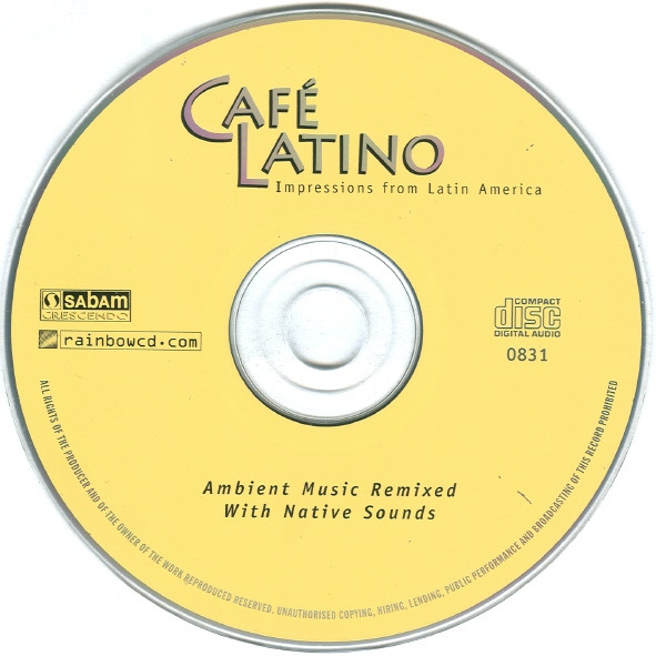 Levantis - Café Latino (Impressions From Latin America) | MasterTone (0831) - 4