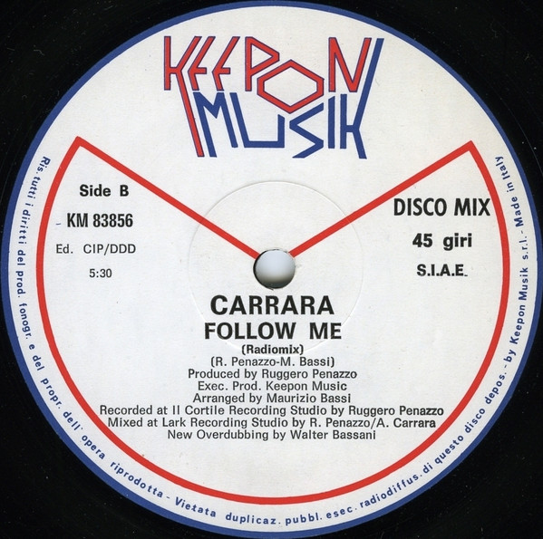 Carrara - Follow Me | Keepon Musik (KM 83856) - main Carrara - Follow Me | Keepon Musik (KM 83856) - main