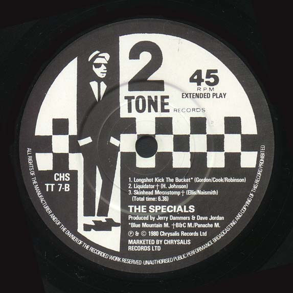 The Specials Featuring Rico Rodriguez - Too Much Too Young | Two-Tone Records (CHS TT 7) - 4 The Specials Featuring Rico Rodriguez - Too Much Too Young | Two-Tone Records (CHS TT 7) - 4
