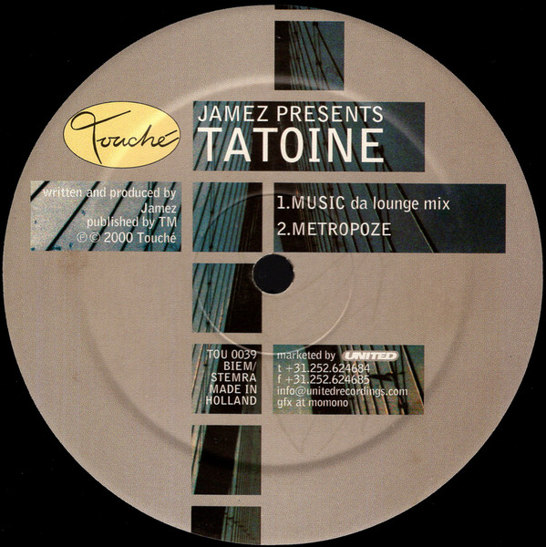 Jamez Presents Tatoine - Music | Touché (TOU 0039) - 3
