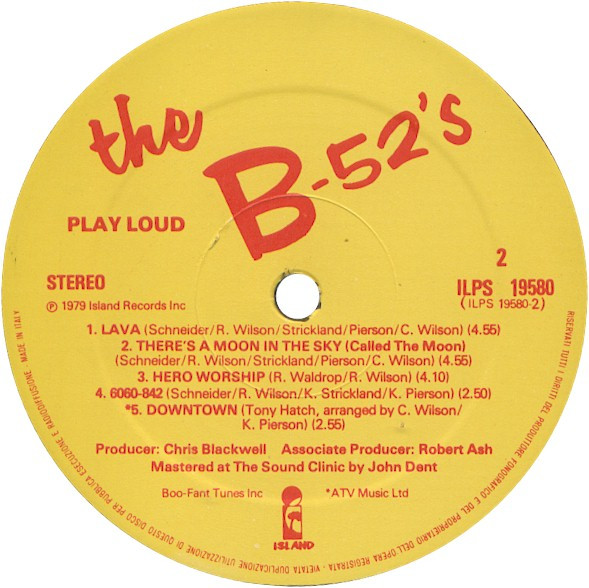 The B-52's - The B-52's | Island Records (ILPS 19580) - 4