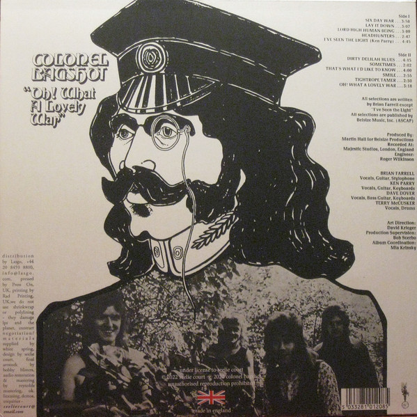 Colonel Bagshot - Oh! What A Lovely War | Seelie Court (sclp023) - 2 Colonel Bagshot - Oh! What A Lovely War | Seelie Court (sclp023) - 2