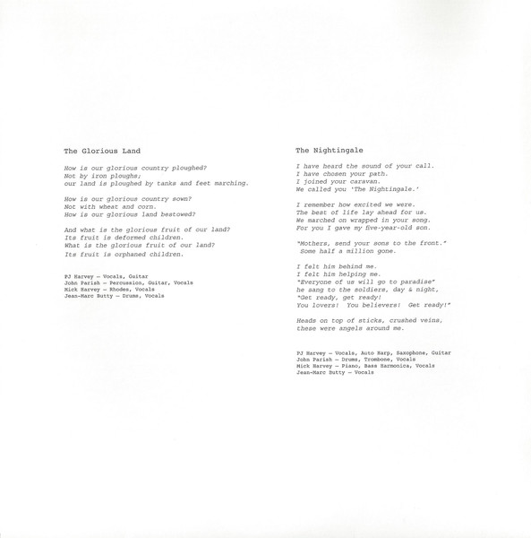 PJ Harvey - The Glorious Land | Island Records (2768296) - 4