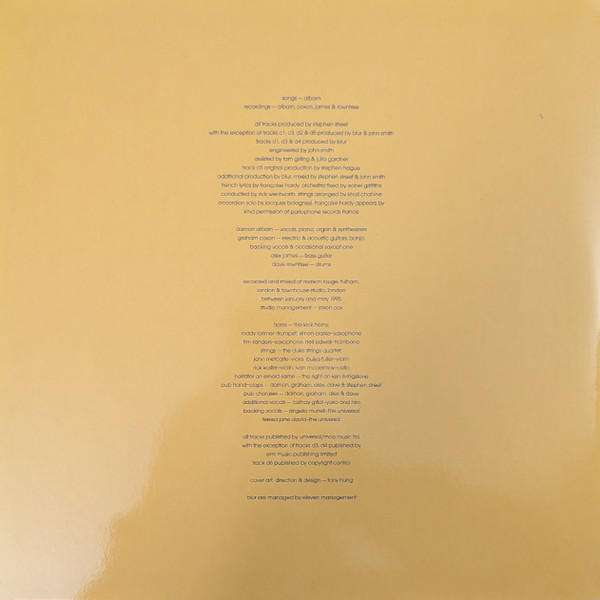 Blur - The Great Escape | Parlophone (5021732773418) - 3 Blur - The Great Escape | Parlophone (5021732773418) - 3