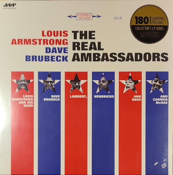 Louis Armstrong And His Band , Dave Brubeck , Lambert, Hendricks & Ross , Carmen McRae - The Real Ambassadors | Jazz Wax Records (JWR 4640) - main Louis Armstrong And His Band , Dave Brubeck , Lambert, Hendricks & Ross , Carmen McRae - The Real Ambassadors | Jazz Wax Records (JWR 4640) - main
