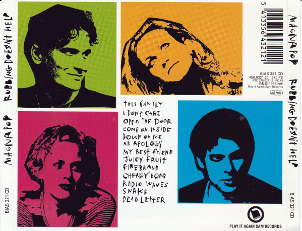 Magnapop - Rubbing Doesn't Help | Play It Again Sam Records (BIAS 321 CD) - 2