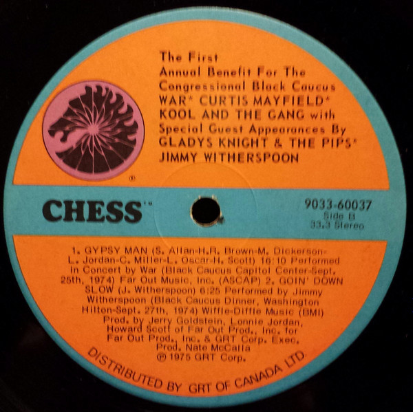 Various - The Black Caucus Concert - The First Annual Benefit Concert For The Congressional Black Caucus | Chess (9033-60037) - 3