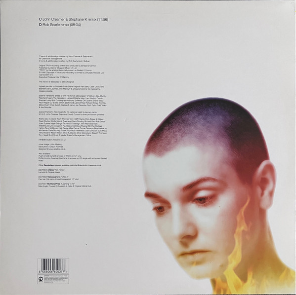 Sinéad O'Connor - Troy (The Phoenix From The Flame) | Devolution (DEVR003RX) - 2 Sinéad O'Connor - Troy (The Phoenix From The Flame) | Devolution (DEVR003RX) - 2