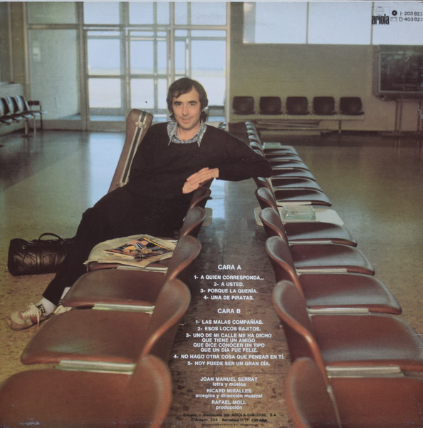 Joan Manuel Serrat - En Tránsito | Ariola (I-203823) - 2 Joan Manuel Serrat - En Tránsito | Ariola (I-203823) - 2
