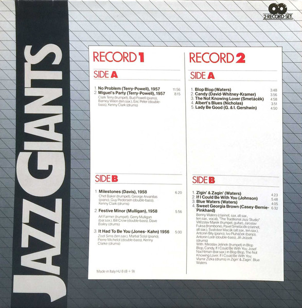 Various - Jazz Giants | Curcio (HJ 8 (8+9)) - 3 Various - Jazz Giants | Curcio (HJ 8 (8+9)) - 3