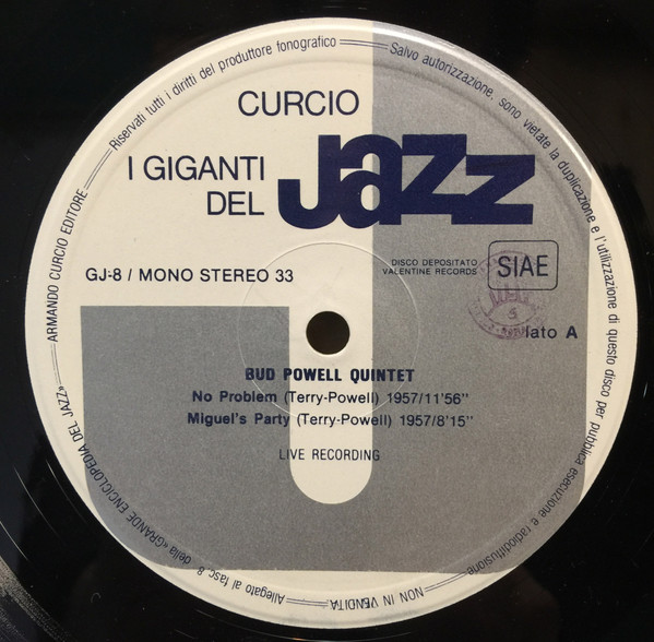 Various - Jazz Giants | Curcio (HJ 8 (8+9)) - 4 Various - Jazz Giants | Curcio (HJ 8 (8+9)) - 4