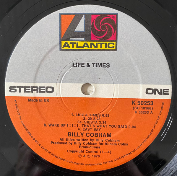 Billy Cobham - Life & Times | Atlantic (K50253) - 3