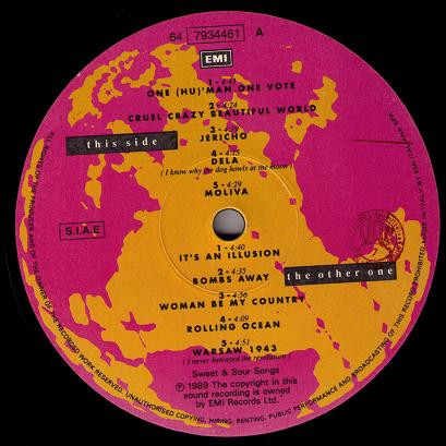 Johnny Clegg & Savuka - Cruel, Crazy, Beautiful World | EMI (64-7934461) - 2 Johnny Clegg & Savuka - Cruel, Crazy, Beautiful World | EMI (64-7934461) - 2